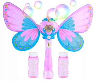 Hra BUTTERFLY Veľká mydlová bublina SVIETIDLÁ