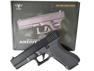 Kovová guľôčková pištoľ Glock V40