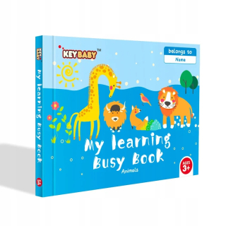 Baby Busy Book Montessori Quiet Book Busy Board Kid Early Learning Cognitiv
