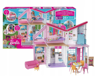 Barbie bábika - Veľká kuchynská drevená kuchyňa interaktívne deti