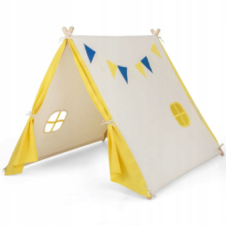 Bavlnený detský stan 137 x 145 x 121 cm TP10145BE