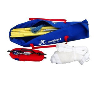 Obal, sieťka, stĺpik RomiSport Bedminton STĹPKY preložené + SIEŤ + RIADKY
