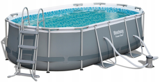 Oválny rámový bazén Bestway 424 x 250 cm
