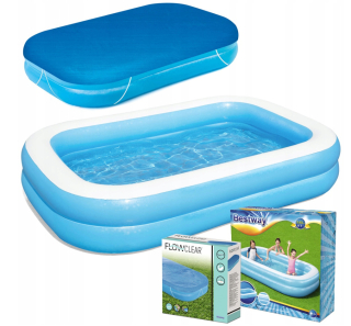 Nafukovací bazén Bestway 262x175cm + kryt 54006