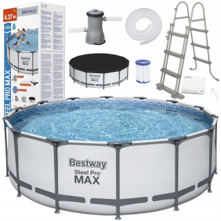 Bazén Bestway s kruhovým rámom 427 x 427 cm