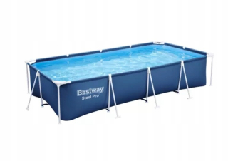 Obdĺžnikový rámový bazén Bestway 400 x 211 cm