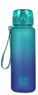 Desiatové boxy - Fľaša na fľašu s fľašou s rýchlym gradientom 600 ml oceán