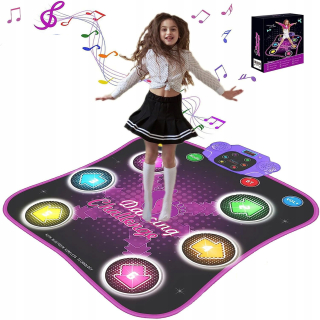 LED VEĽKÁ TANEČNÁ PODLOŽKA, MUZIKÁLNA TANEČNÁ HRA