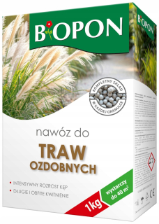 Viaczložkové hnojivo na okrasné trávy 1kg Biopon