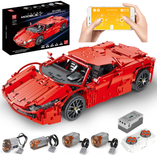 Stavebné bloky Ferrari RC Supercar