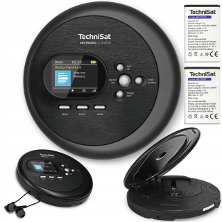 Bluetooth CD prehrávač MP3 DAB+ FM Discman