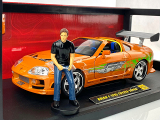 Osobné auto pre deti - Brian's Toyota supra Fast & Furious Eats 1:18
