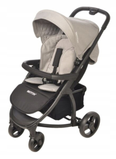 Kočík Britton Helix Grey/Black