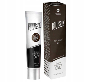Bronsun 7 tmavohnedá henna na obočie 15 ml