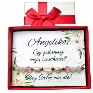 Krabička na náramok Will You Be My Maid of Honor