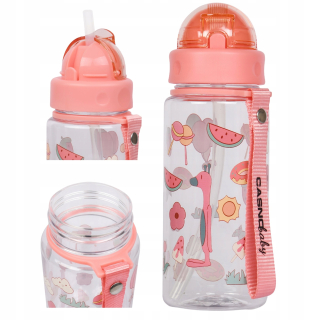 Kojenecké fľaša - Fľaša pre deti s BPA bez bpA Casna 400 ml slamy
