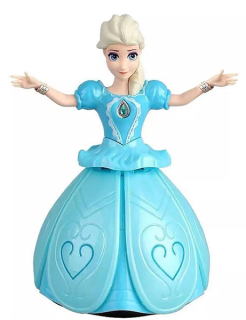 BÁBIKA Tancujúca ELSA Frozen Shining Singing FROZEN