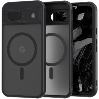Priestorové zadné puzdro pre hybridné puzdro Google Pixel 8A, čierne
