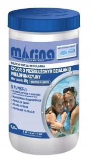 Chlórové tablety Marina 1,2 kg 1,2 l