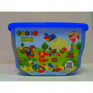 Stavebnica, slamky - CLICS Zoo Box FB001 01491