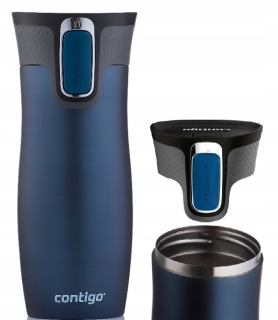 Termo Hrnček Contigo West Loop 2.0 - 470 ml, Nerezový a Praktický