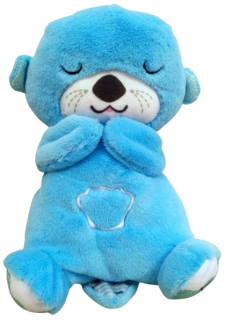 MASKOT CUDDLE OWLING OTT, UKLIDŇUJÚCI MEDVEĎ, ružová a modrá