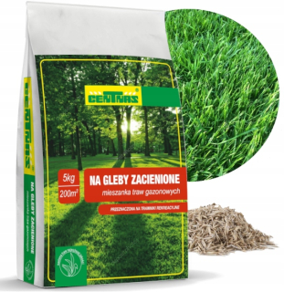 Trávna trávna zmes, pre zatienené plochy Centnas 200 m² 5 kg
