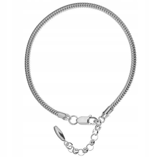 Kúzelný náramok nastaviteľná dĺžka 17-21 cm striebro 925 v krabičke