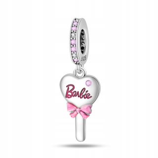 Barbie Charms Prívesok so štetcom zrkadlový S925 - Doplnok k vašim šperkom