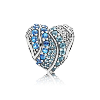 Prívesok na náramok Pandora Water Harmony 797015NABMX, strieborný