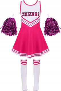 Dievčenský kostým - Dievčenský kostým roztlieskavačky Cosplay Uniform