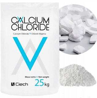 Ciech Chlorid vápenatý 25 kg ľadový prach proti námraze Cestná soľ