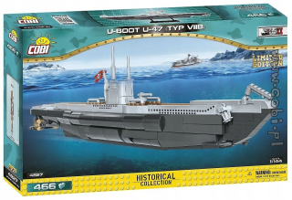 Stavebnica, slamky - COBI 4827 U-Boot U-47 Typ VII B Limited Edition