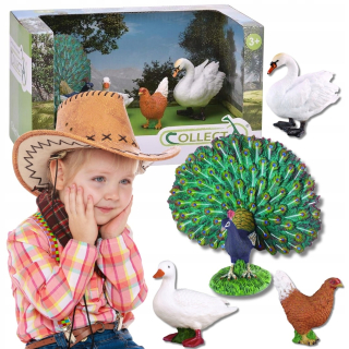 Collecta Súprava Farmárske zvieratká, farmárske zvieratká 3+