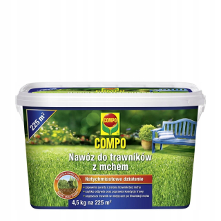 Compo viaczložkové hnojivo granulát 4,5 kg 4,5 l