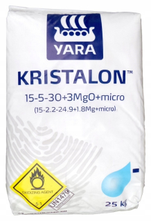 Kristalon White 15+5+30 25 kg Yara