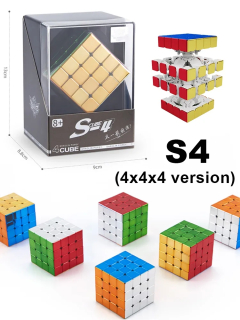 Cyclone Boys Plating 3x3x3 4x4 2x2 Magnetické magické kocky 3x3 Toys