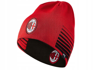 Futbalová čiapka - Obojstranná zimná čiapka Puma AC Milan 022753-05