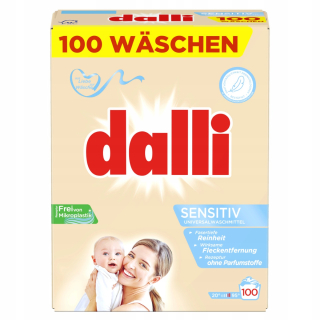 Dalli Wash Prášk 6,5*kg/100p citlivý