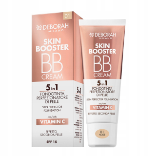 DEBORAH SKIN BOOSTER BB CREAM BB krém podkladový krém SPF15 01 Nude 30 ml