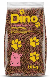Granule pre psa - Dino suché psie jedlo s bravčovým mäsom 10 kg