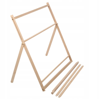 Kreatívna hračka - DIY GOBELÍNOVÝ Tkáčsky stav, DIY PLETIACI STROJ