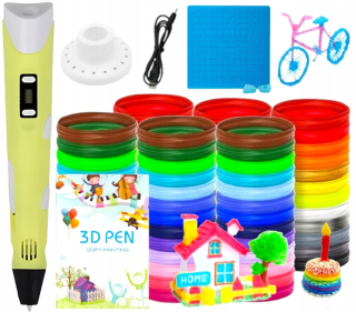 3D pero - 3D pero pero Pen Pance + 310M Vložky + MAT + šablóny set xxl