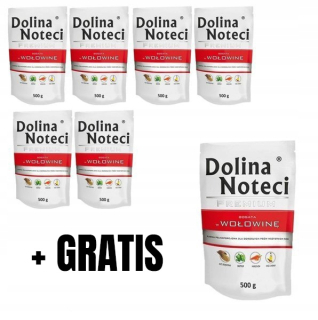 Dolina Noteci Premium mokré krmivo pre psov hovädzie mäso 10x500g
