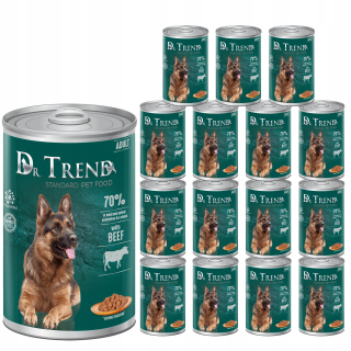 Dr. Trend mokré krmivo hovädzie 1,25 kg