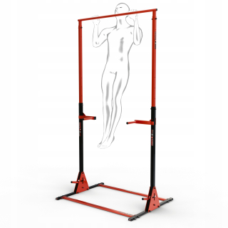 Hrazda, madlo na cvičenie - Pull -up stabilný prút +ponor 400 kg zider