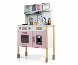 DREVENÉ ZVUKOVÉ OSVETLENIE KUCHYNE MILLY MALLY BJORN PINK HORNERS