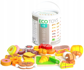 Drevený krájač potravín Ecotoys TL87115