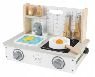 ECOTOYS Drevená detská kuchynka 1409