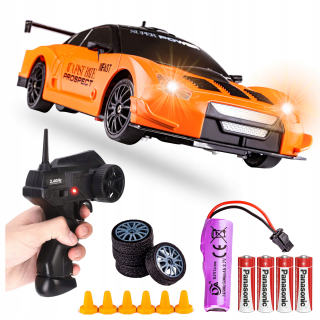 Auto DRIFT Diaľkovo ovládané pre driftujúce auto s RC DIAĽKOVÝM OVLÁDANÍM 4x4 4WD